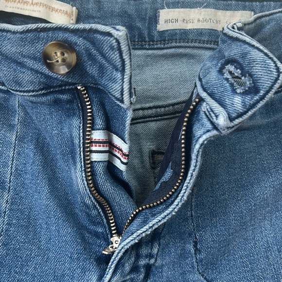 Anthropologie Pilcro and the Letterpress High-Rise BootCut Jeans sz 27 flare - Picture 8 of 10